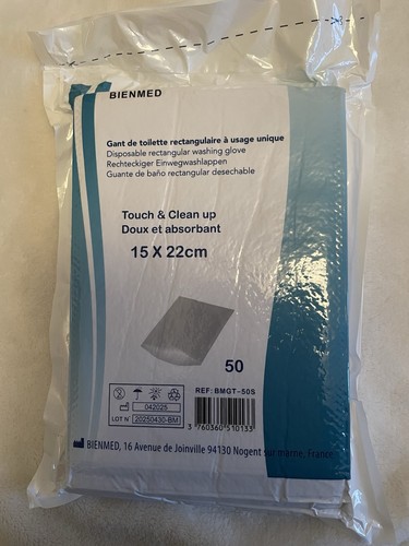 Gants toilette jetables - gants,