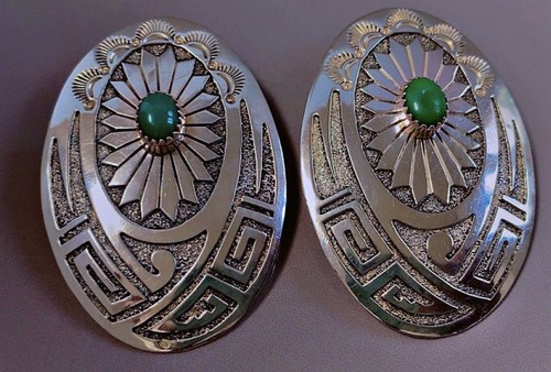 Large vintage navajo concho - large,