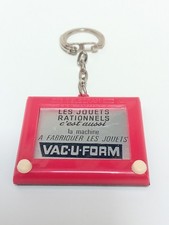 Porte-clés vintage TELECRAN / VACU-FORM Jouets Rationnels – pub années 60