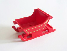 PLAYMOBIL (N2123) CHRISTMAS - Santa Claus Sled with Hood Tray Gifts 4161