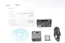 [MINT] Nikon COOLPIX S5100 Black 12.2MP 5x Compact Digital Camera From JAPAN