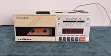 Radio réveil à cassette