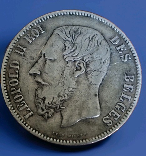 Pièce francs belge en - pièce, de