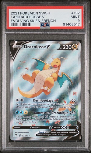 Dracolosse 192 203 psa 9 - v,