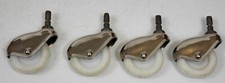 4 ancienne roue roulette fer
