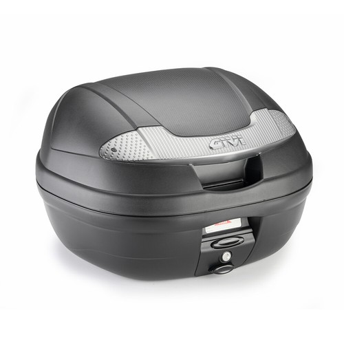 Givi top case - texturé, argent