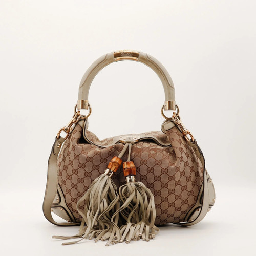 Sac gucci indy hobo toile - indy,