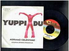 ADRIANO CELENTANO YUPPI DU 1975 7 INCH VINYL SINGLE