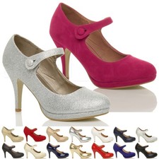 Femmes talon haut Mary Jane