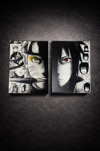 Manga naruto uzumaki sasuke - &,