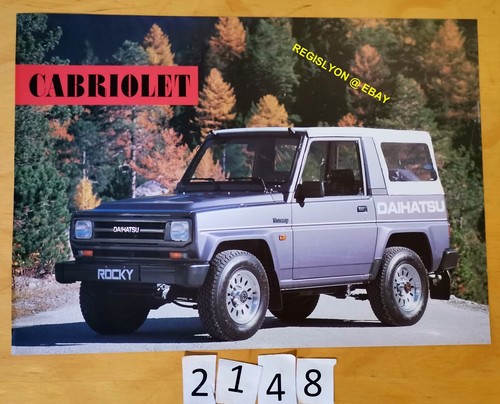 Daihatsu rocky cabriolet - rocky,