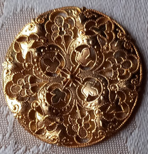 GRAND BOUTON EN METAL AJOURE