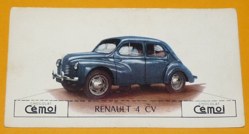 Chromo annees 1950 chocolat - 1950,