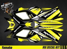 Kit Déco Quad pour / Atv Decal Kit for Yamaha Raptor - Yellow