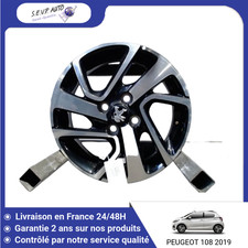 🇫🇷 JANTE ALUMINIUM PEUGEOT 108 ➤B0009089XY ♻️