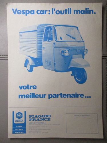 Prospectus vespa car votre - prospectus,