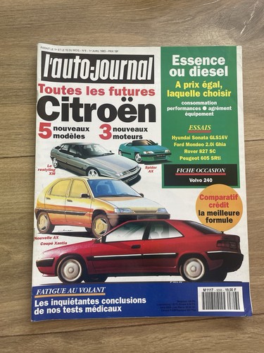 Auto journal 1 avril - l'auto-journal, n°6
