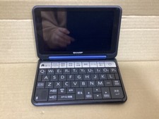 Dictionnaire électronique Sharp Brain PW-SB5 bleu Japon fonctionne