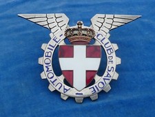 SUPERBE RARE TOP ! MEDAILLE AUTOMOBILE Automotive medal - A. CLUB DE SAVOIE