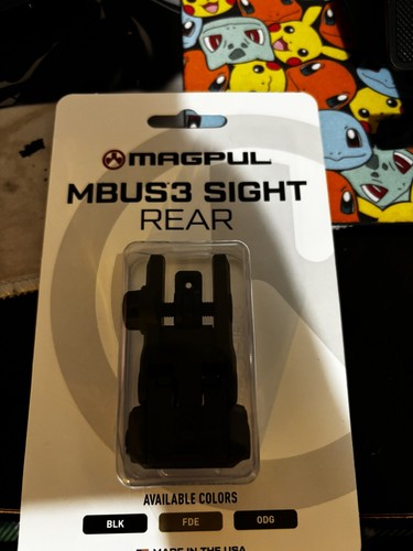 Magp rear flip up - magp, sights