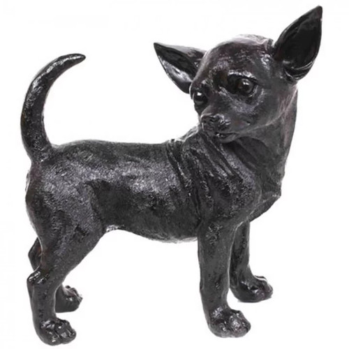 Statue chihuahua résine - statue, en