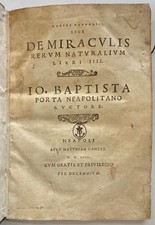 PORTA. Giambattista della