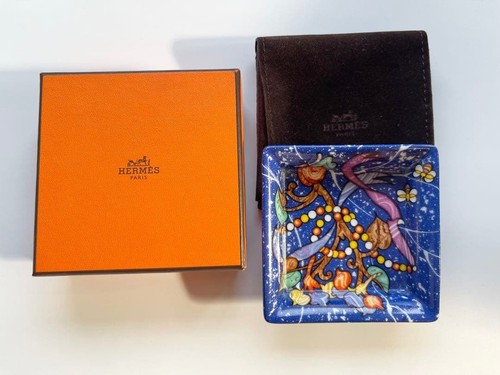 Cendrier porcelaine hermes - porcelaine,