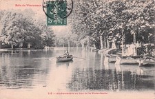 75 BOIS DE VINCENNES EMBARCADERE DU LAC DE LA PORTE JAUNE