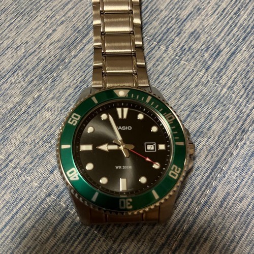 Casio mdv 107d quartz watch - casio,