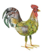 Un coq en fer réplique design