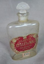 Antique Perfume Bottle: May Eyelet, Ch. Grant, Paris.
