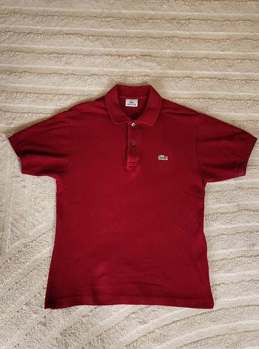 Lacoste polo homme rouge