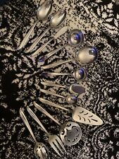 12! Pieces AMC Lucerne HOSTESS SET Stainless Serving Set Japan Pattern LOVELY