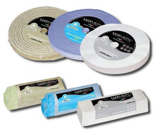 Kit 3 Disques Polissage 200 mm et 3 Pâtes Abrasives 350 gr polir métaux fer or