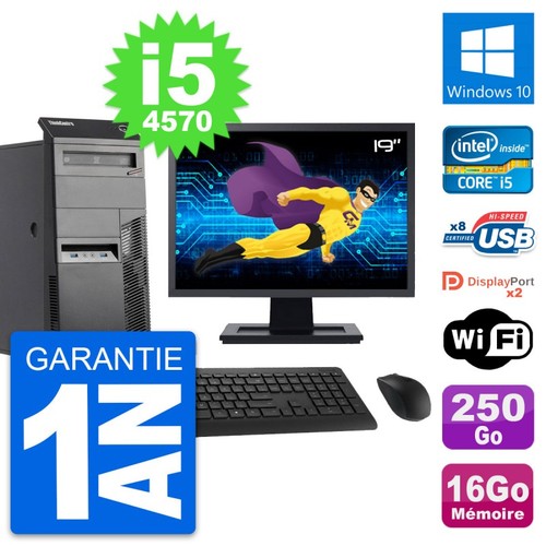 Tour lenovo m83 ecran - lenovo, 19"