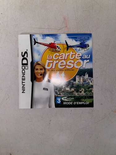 Notice carte aux tresors - tresors, ds