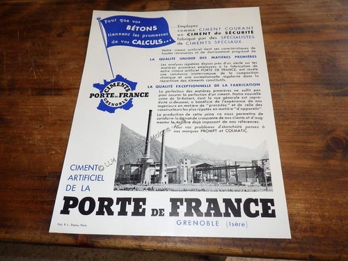 1935 publicité ciment - 1935.publicité,