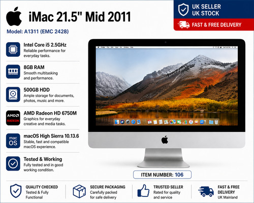 Apple imac mi 2011 a1311 - apple, 21,5"