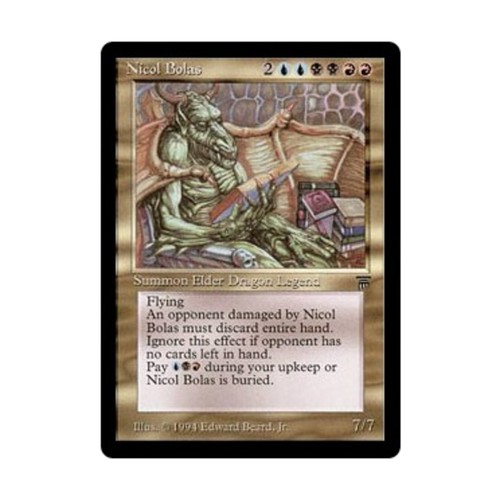 Wotc mtg legends nicol bolas - wotc,