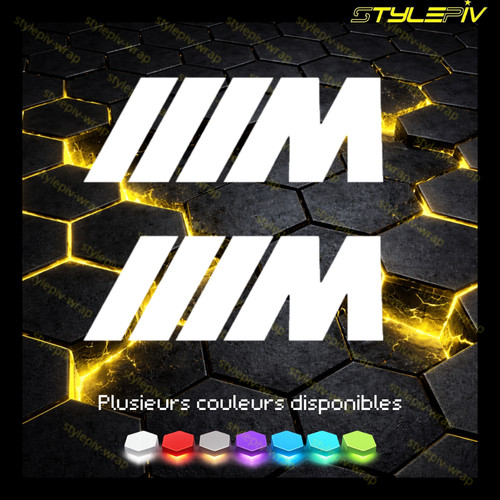 Autocollants logo bmw - m, –