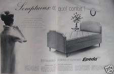 EPEDA ADVERTISING SUMPTUOUS BOX AND MATTRESS WHAT COMFORT!