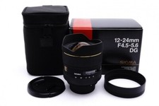Excellent++ SIGMA 12-24Mm F/4.5-5.6 EX DG HSM Pour Nikon Du Japon 157152