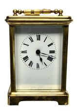 Antique OFFICER PENDULUM "4 glasses" brass revised