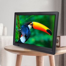 14in Portable TV Rechargeable High Sensitivity TV LCD Monitor With Tuner And NEW