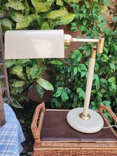 Fratelli Martini old desk lamp / notary / banker swivel arm, year 60,