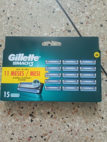 Lot lames gillette mach - 15,