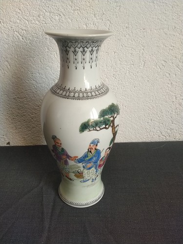 Vase chinois porcelaine 26 - vase,