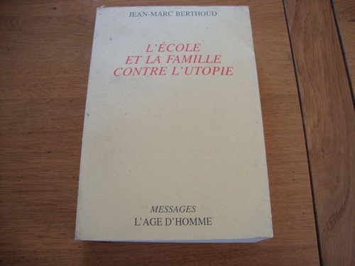 Ecole famille contre - l'ecole, et