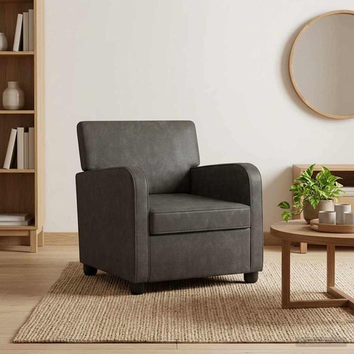 Fauteuil simili cuir salon - simili,