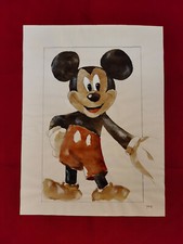 Aquarelle Disney Mickey, déco